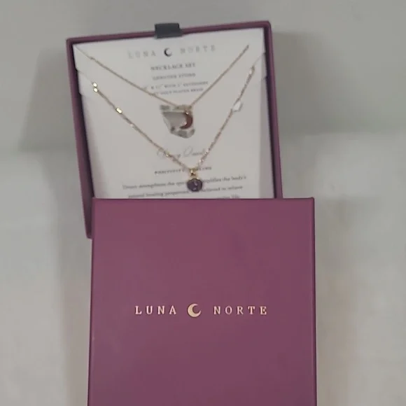 Luna Norte Necklace Set - Picture 4 of 4